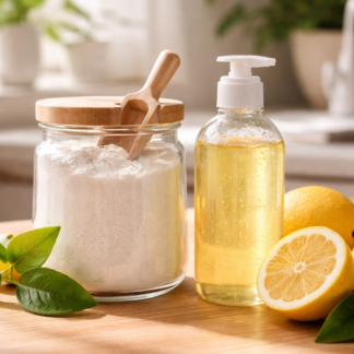 Eco Shine-Powder to Liquid Dishwasher Powder