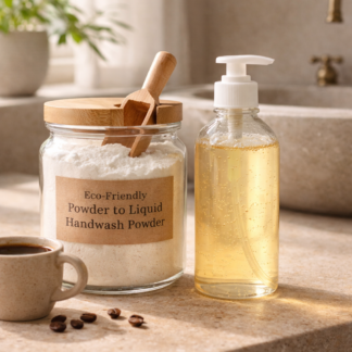 Powder to Liquid Coffee Handwash | Natural | Gentle on hands